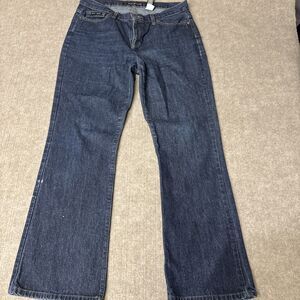 DKNY Bootcut Womens Jeans Y2K Flare Blue Sz. 12R Ladies Casual Western‎ 33wx31L